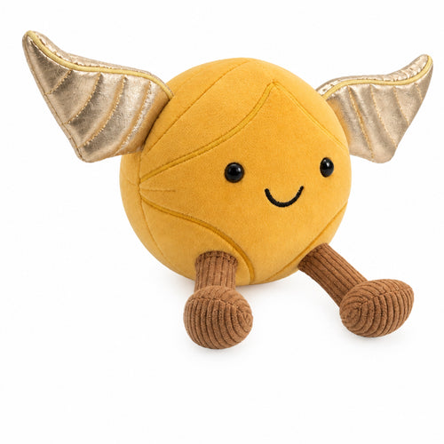 Nimbus – Enchanted Golden Winged Ball Plush